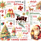 710 Christmas Words and Symbols with Tumbler