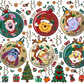 711 Winnie the Pooh and Friends on Christmas Baubles with Tumbler