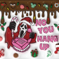 743 Ghostface's Christmas Surprise with Tumbler