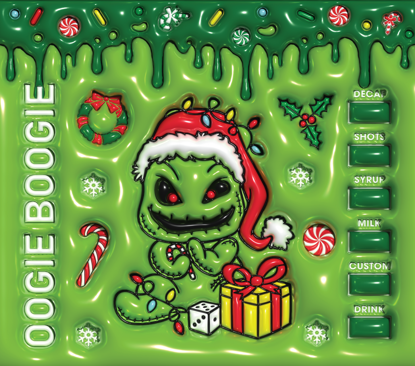 746 Oogie Boogie's Christmas Glee with Tumbler