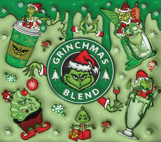 790 Grinchmas Blend: The Grinch's Coffee Delight with Tumbler