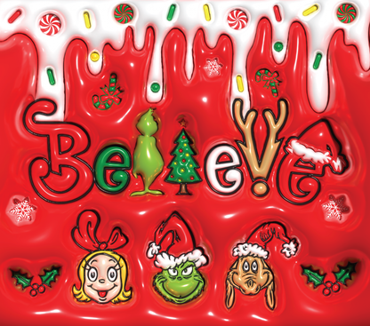 793 Believe in the Grinch: A Christmas Tale with Tumbler