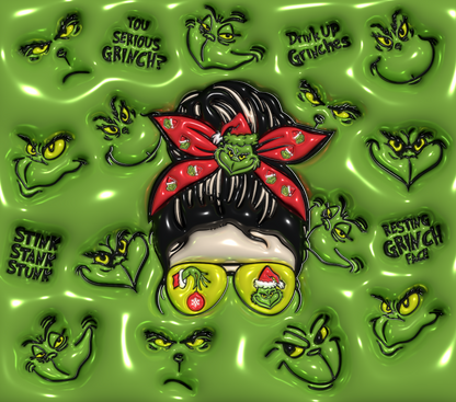 799 The Grinch's Christmas Cheer: Surrounded by Grins with Tumbler