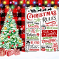 807 Christmas Rules with Tumbler