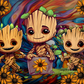 834 Baby Groot with Tumbler