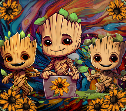 834 Baby Groot with Tumbler