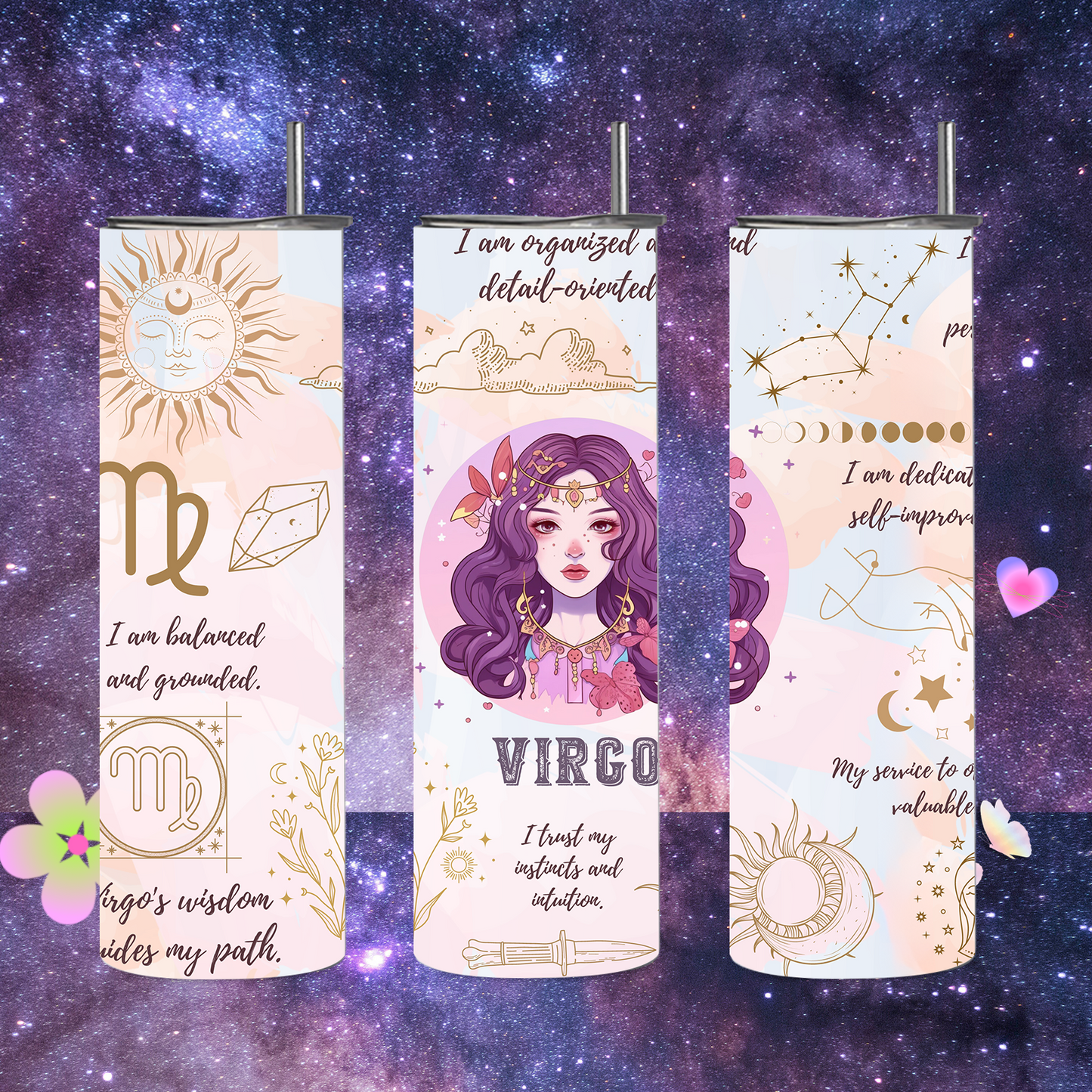 Zodiac Theme Tumbler