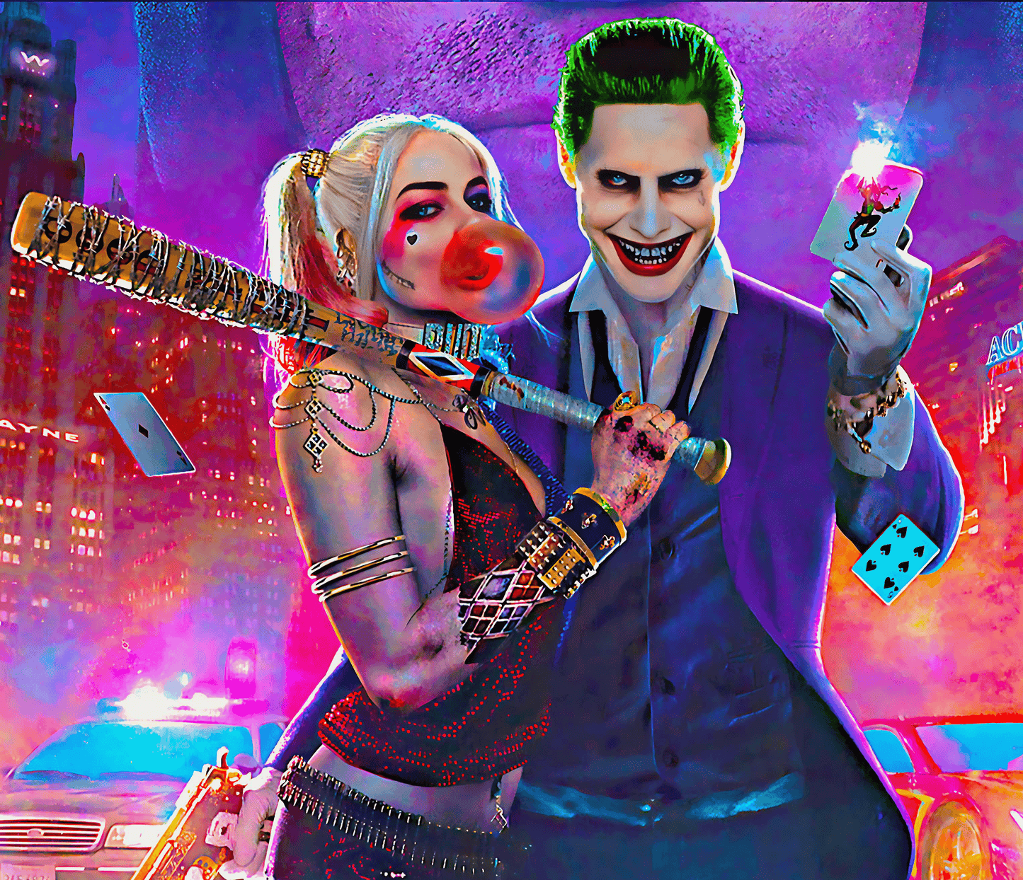 930 Joker and Harley with Tumbler