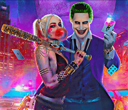 930 Joker and Harley with Tumbler