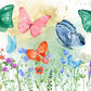944 Butterflies with Tumbler