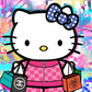 953 Kitty with Tumbler
