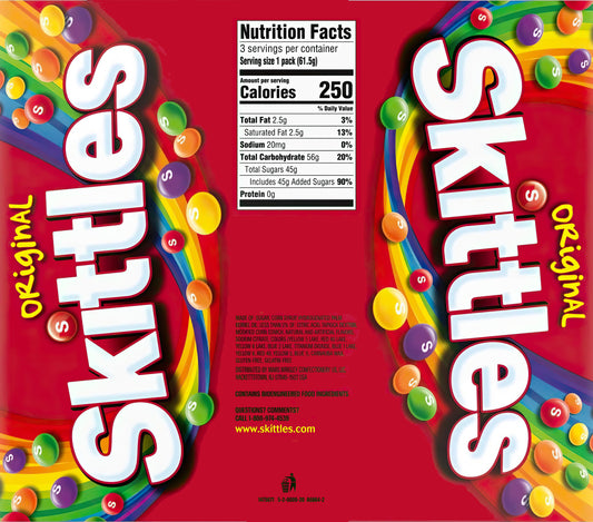 981 Skittles with Tumbler