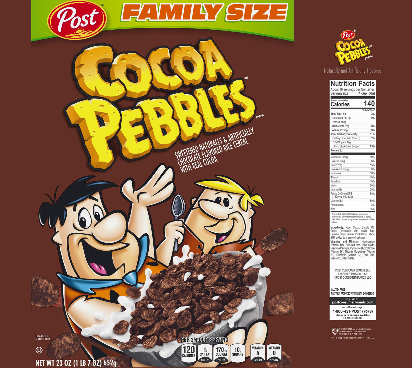 986 Cocoa Pebbles with Tumbler