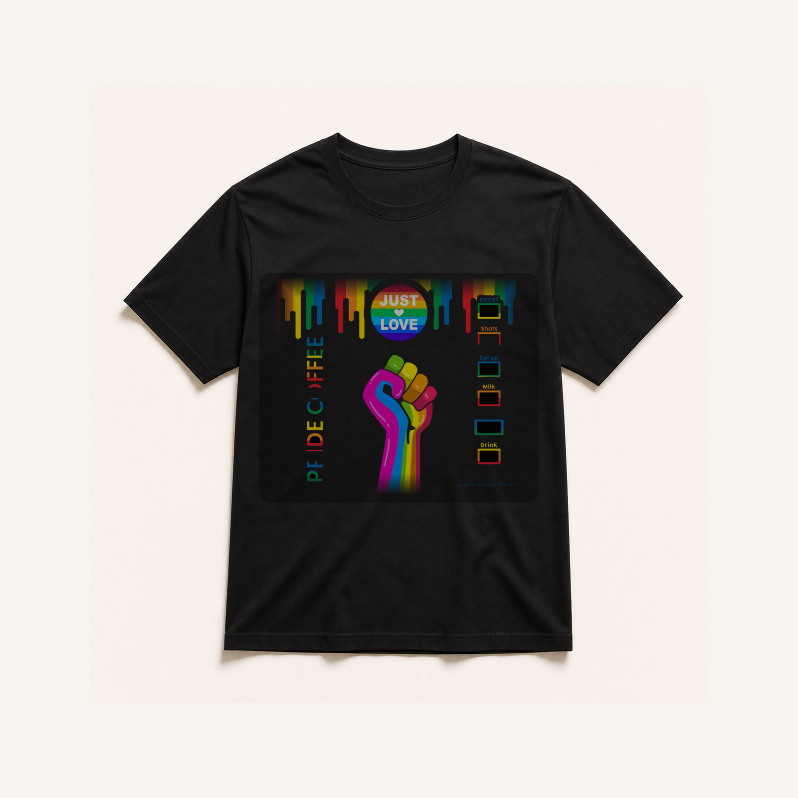 TS0012 black-blend shirt mockup