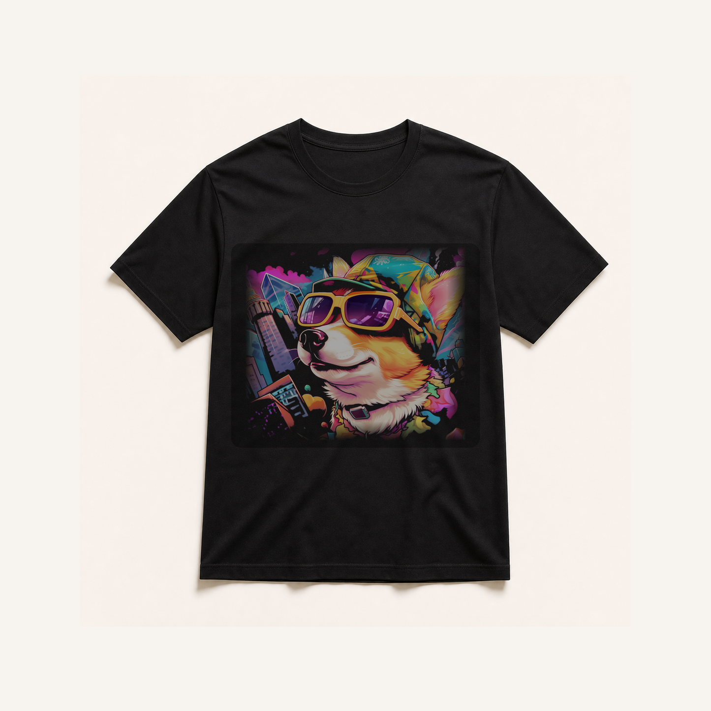 TS0053 black-blend shirt mockup