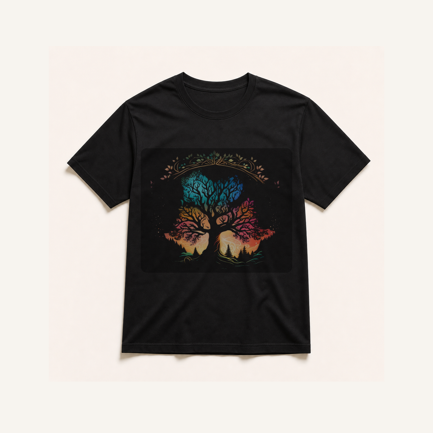 TS0096 black-blend shirt mockup
