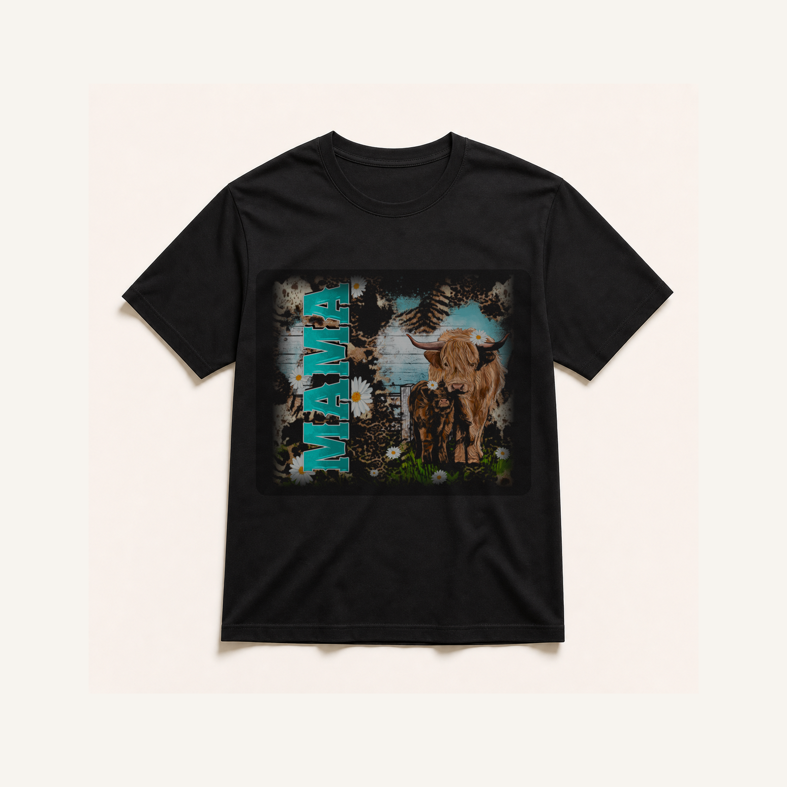 TS0130 black-blend shirt mockup