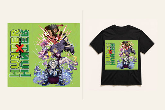 HUNTER graphic T-shirt artwork