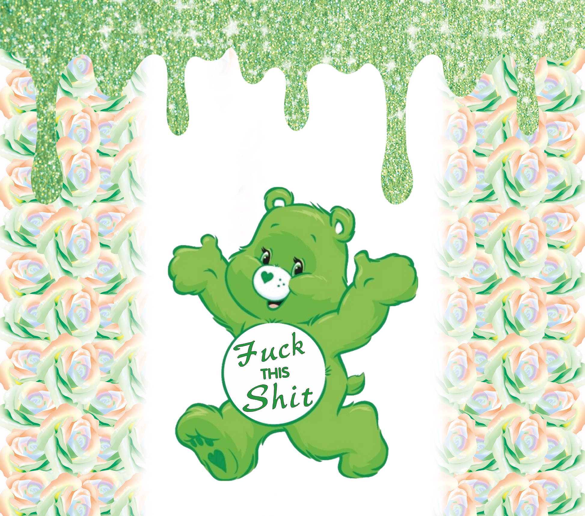 Care Bears Fxxk This Shit Graphic T-Shirt artwork