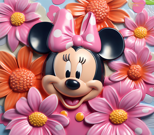 Minnie Blossom Graphic T-Shirt artwork
