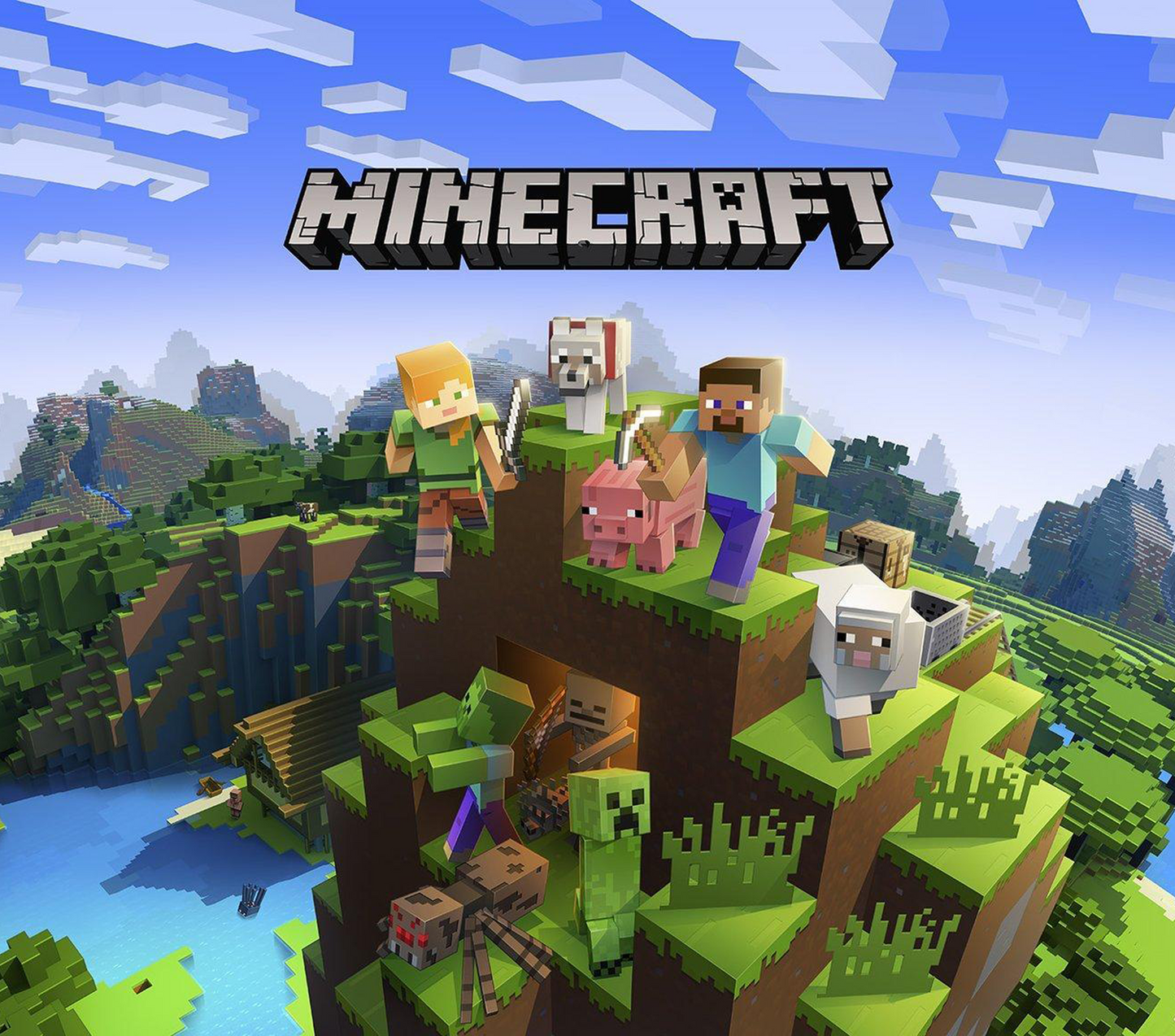 Minecraft Graphic T-Shirt artwork