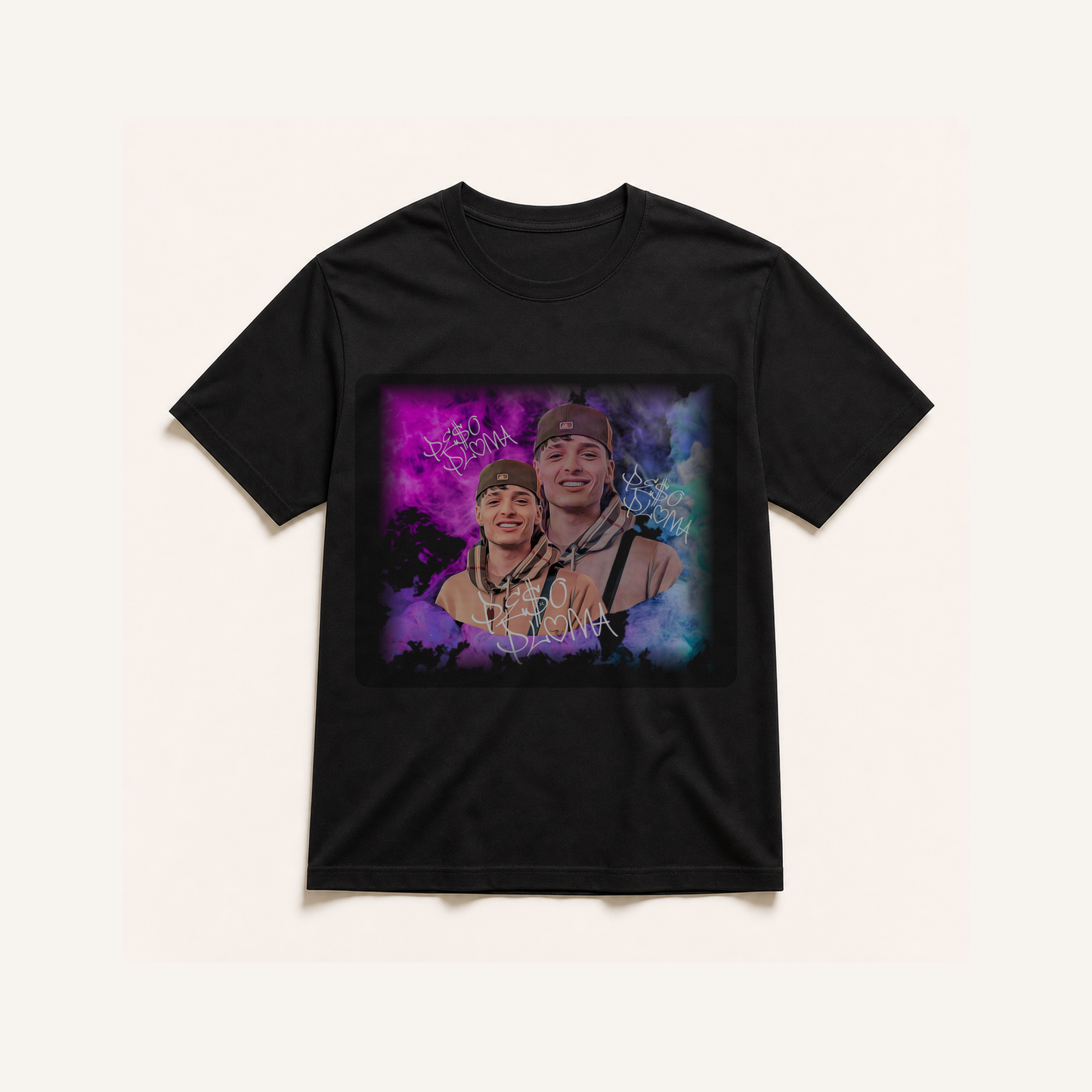 TS0286 black-blend shirt mockup
