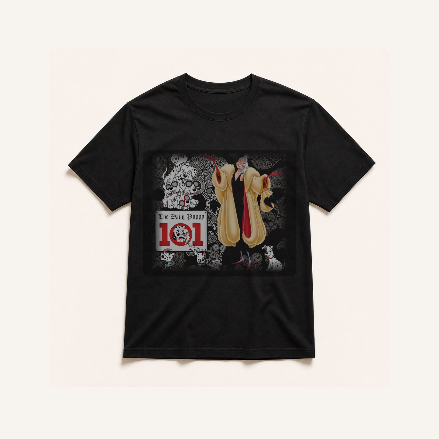 TS0287 black-blend shirt mockup