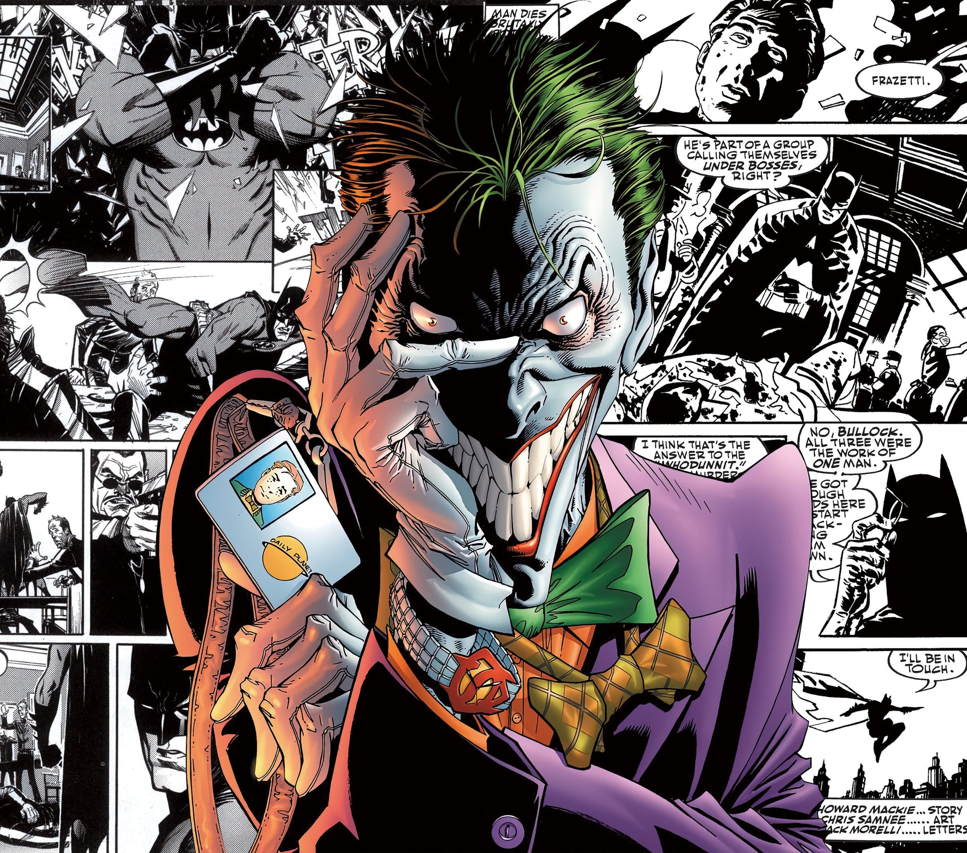 Joker: A Madman's Game Graphic T-Shirt artwork