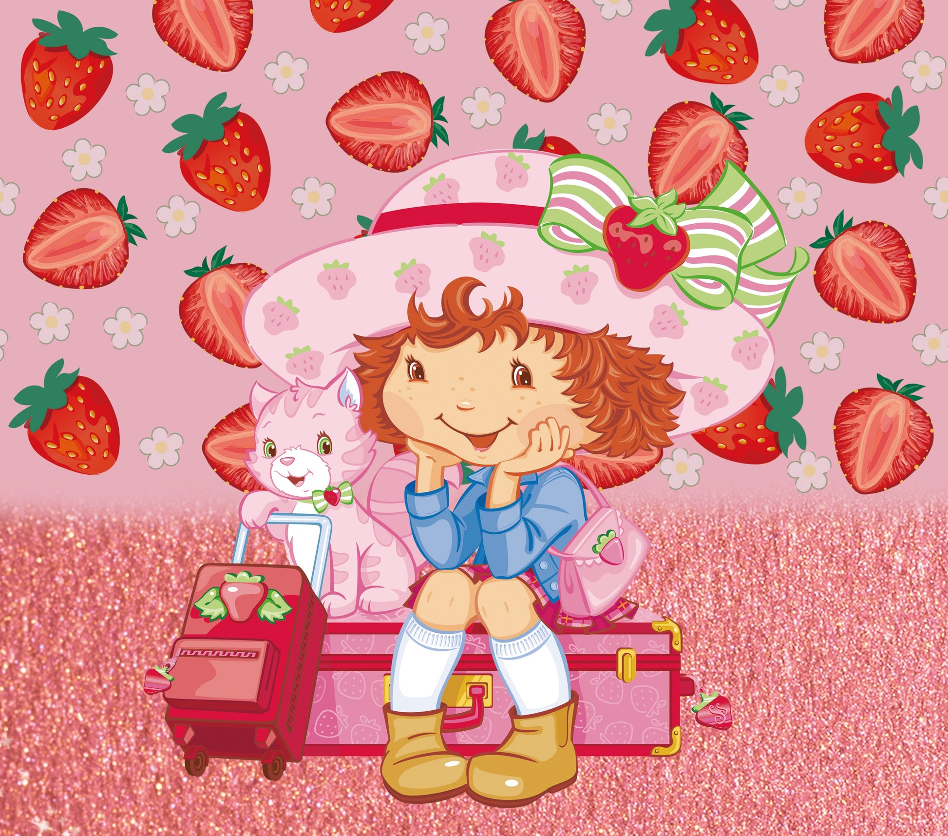 Berry Sweet Adventure Graphic T-Shirt artwork