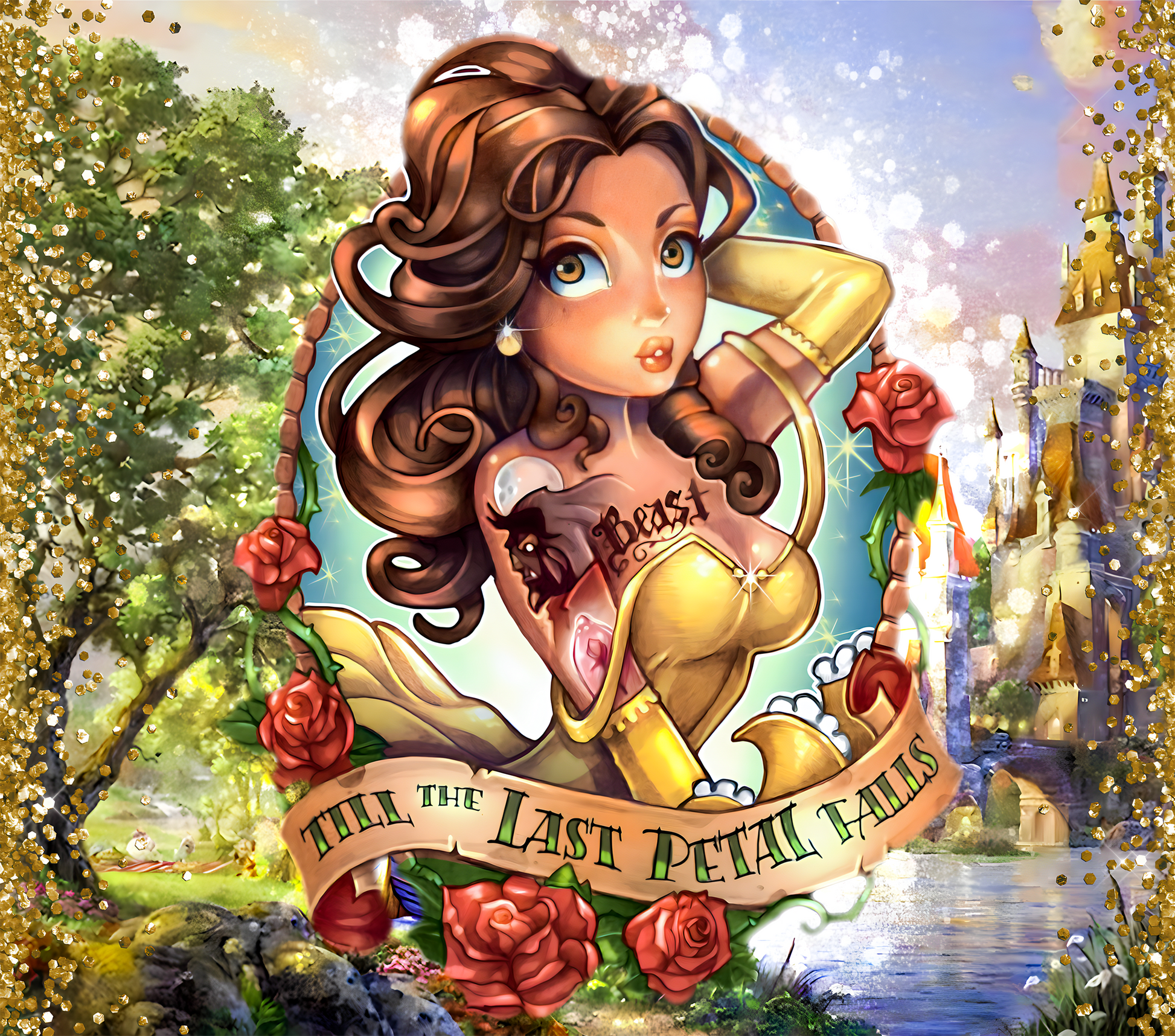 The Beast's Heart Graphic T-Shirt artwork