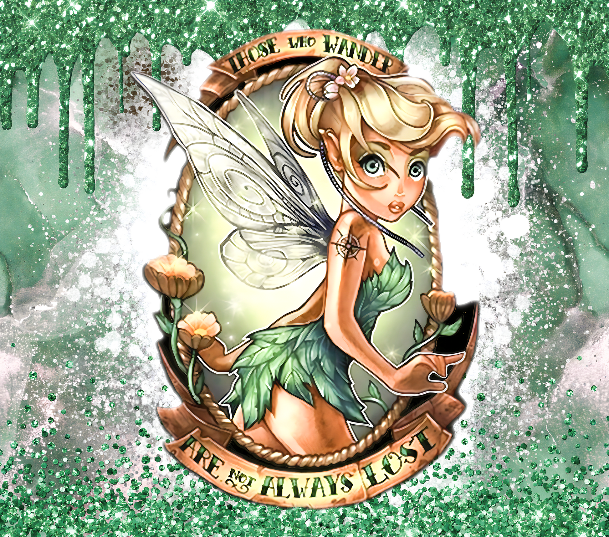 Fairy of the Forest Graphic T-Shirt artwork