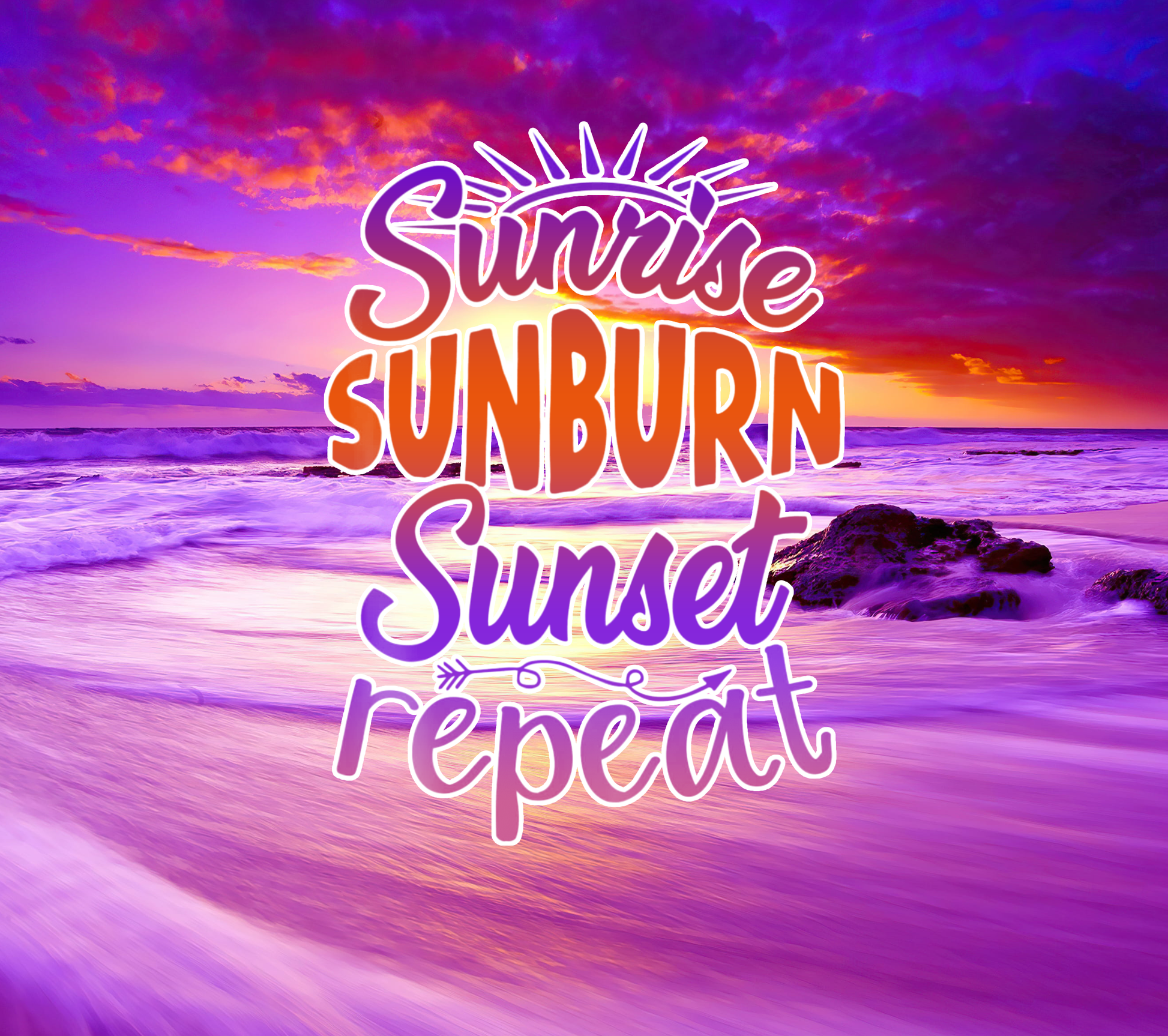 Live, Burn, Repeat Graphic T-Shirt artwork