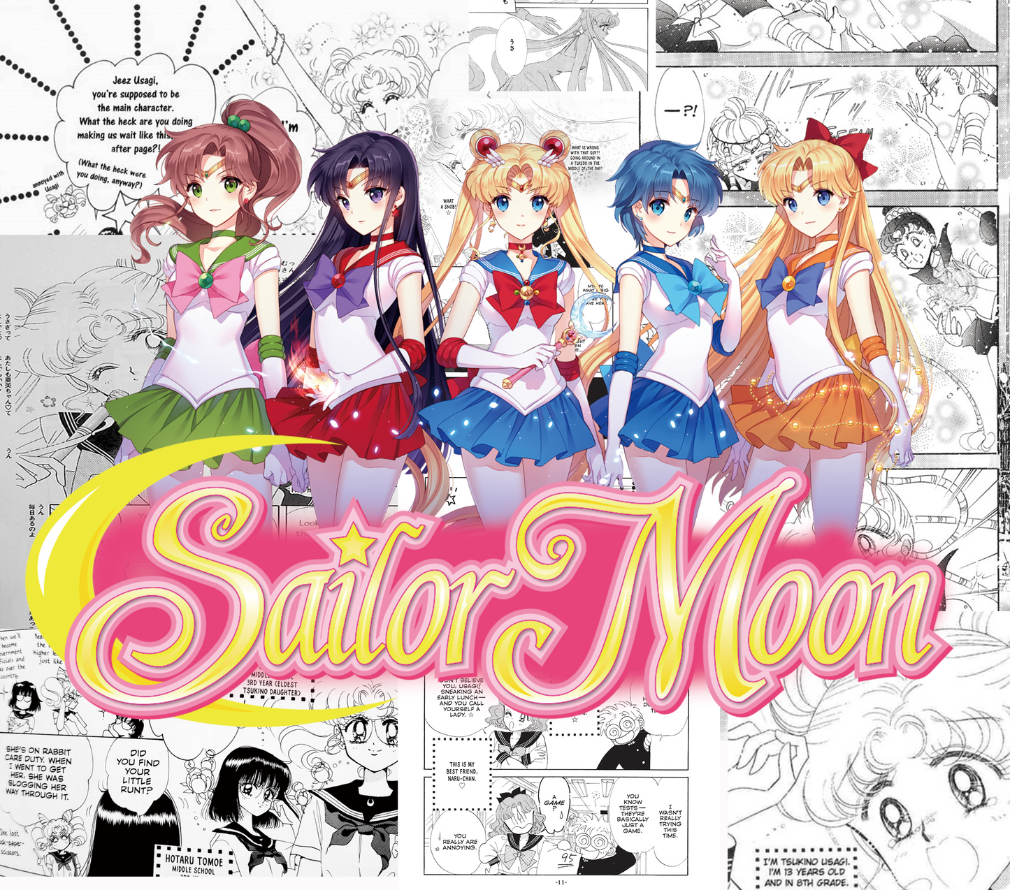 Sailor Moon Graphic T-Shirt artwork