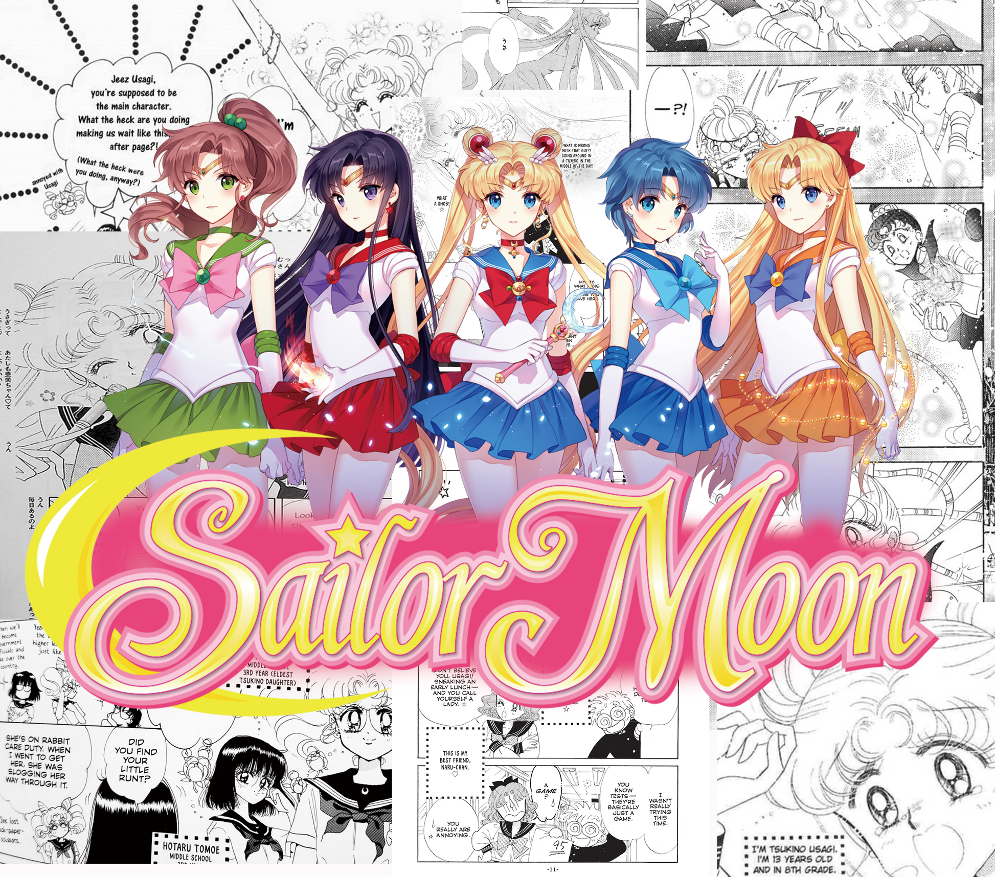 Sailor Moon Graphic T-Shirt artwork