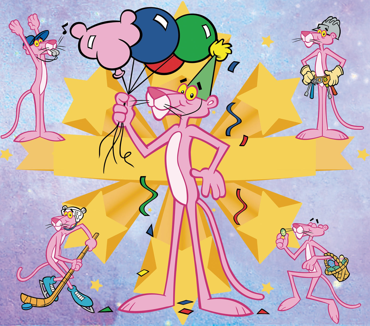 The Pink Panther Graphic T-Shirt artwork