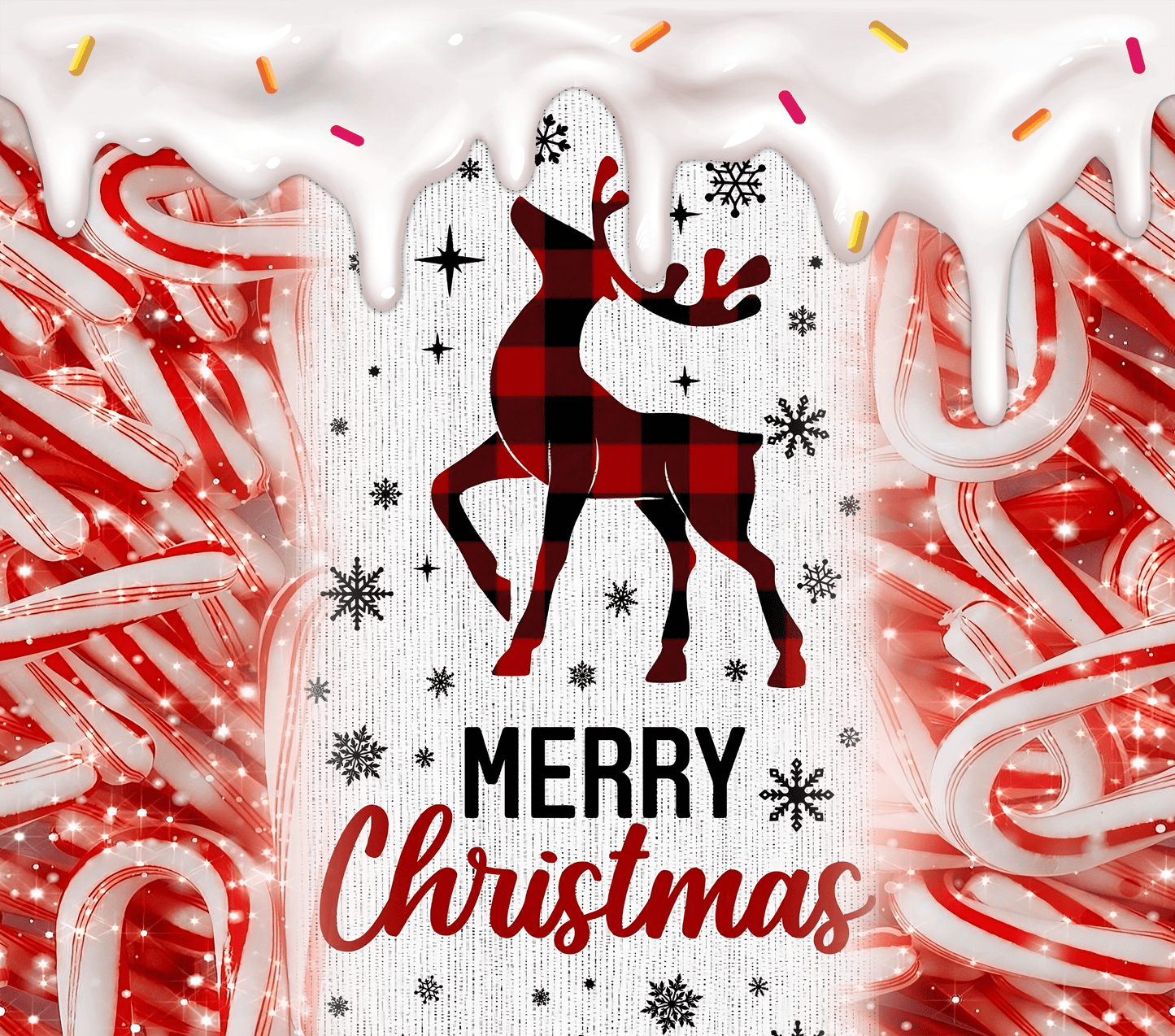 Merry Christmas Graphic T-Shirt artwork