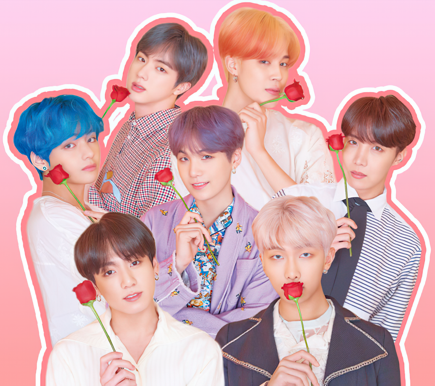 BTS Graphic T-Shirt artwork