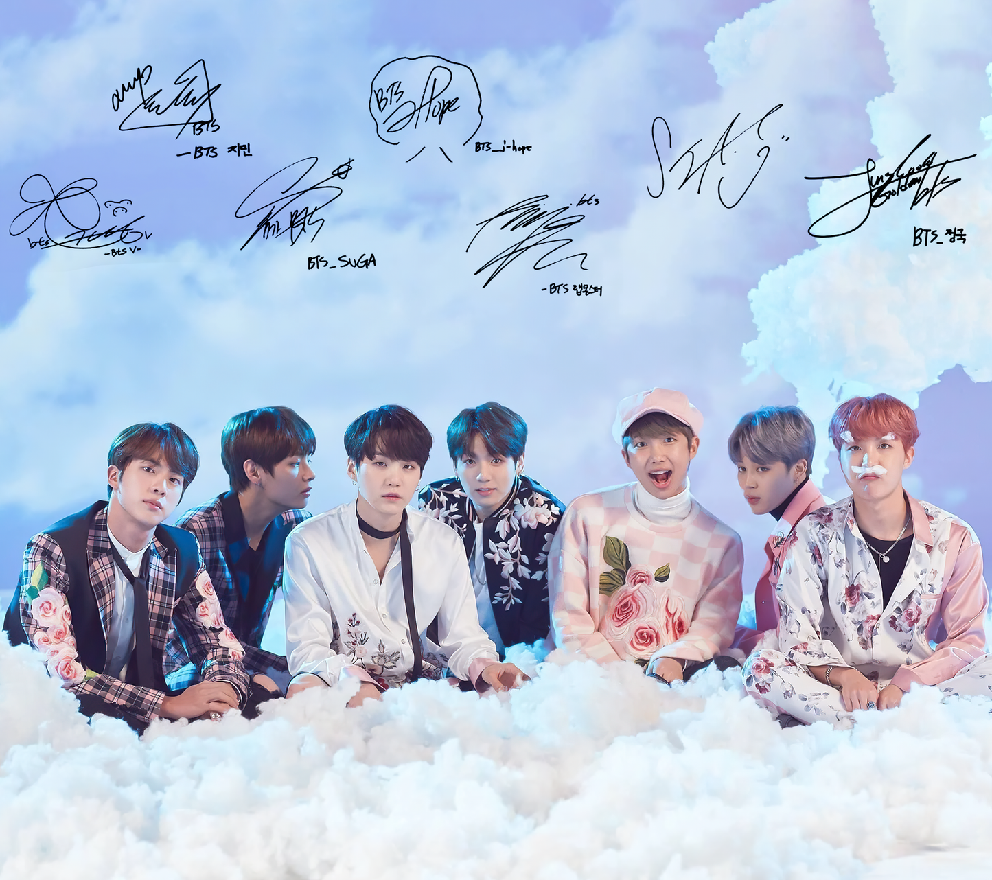 BTS Graphic T-Shirt artwork