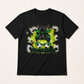 TS0359 optimized black graphic T-shirt product image