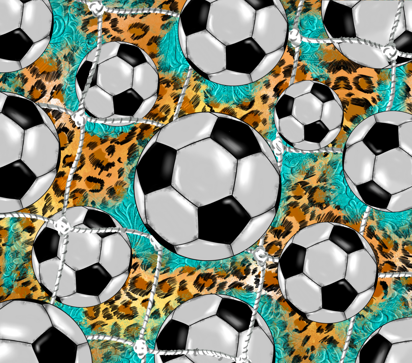 Wild Soccer Vibes Graphic T-Shirt artwork