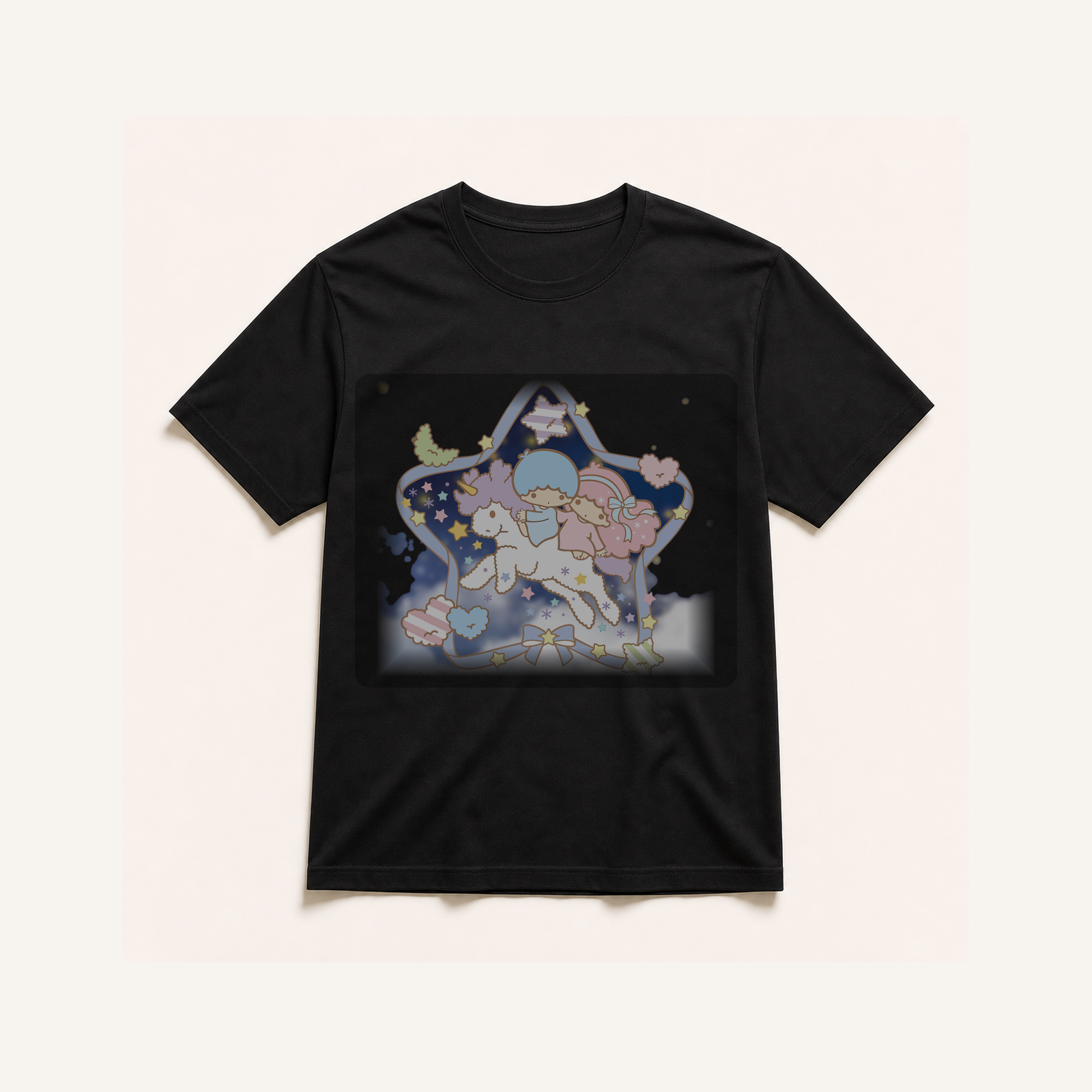 TS0373 black-blend shirt mockup