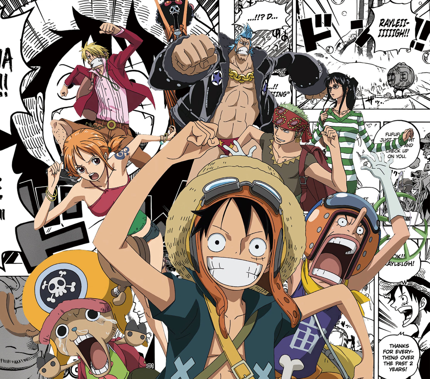 One Piece Graphic T-Shirt artwork