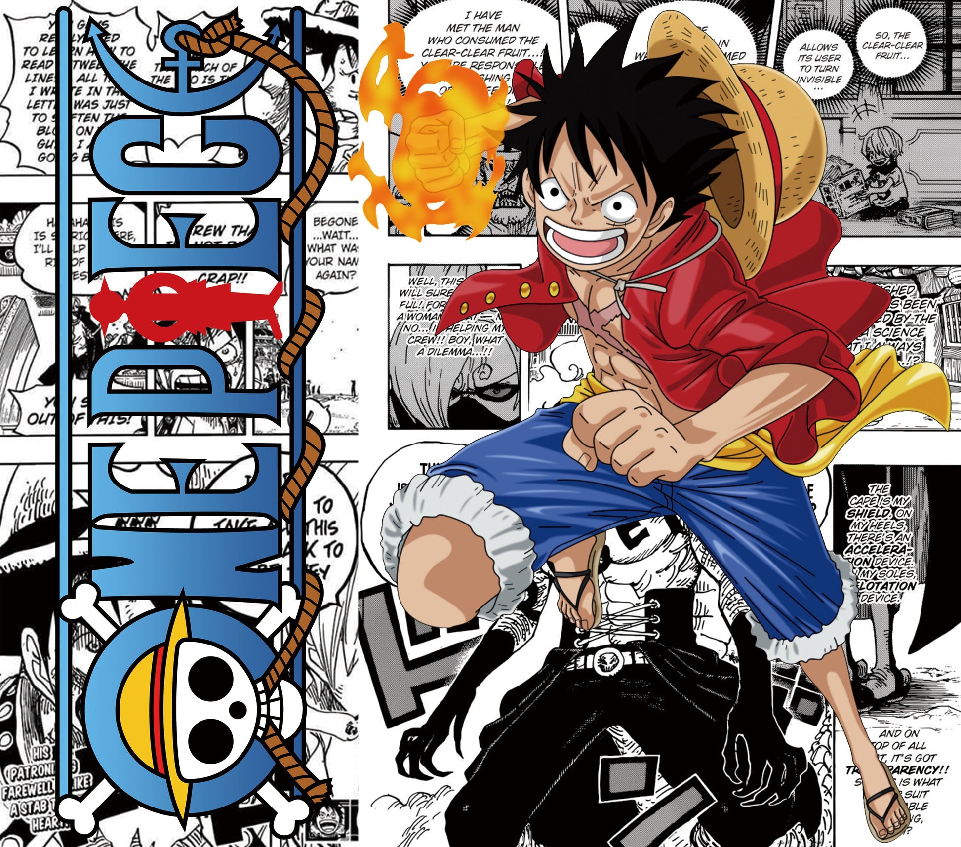 One Piece Graphic T-Shirt artwork