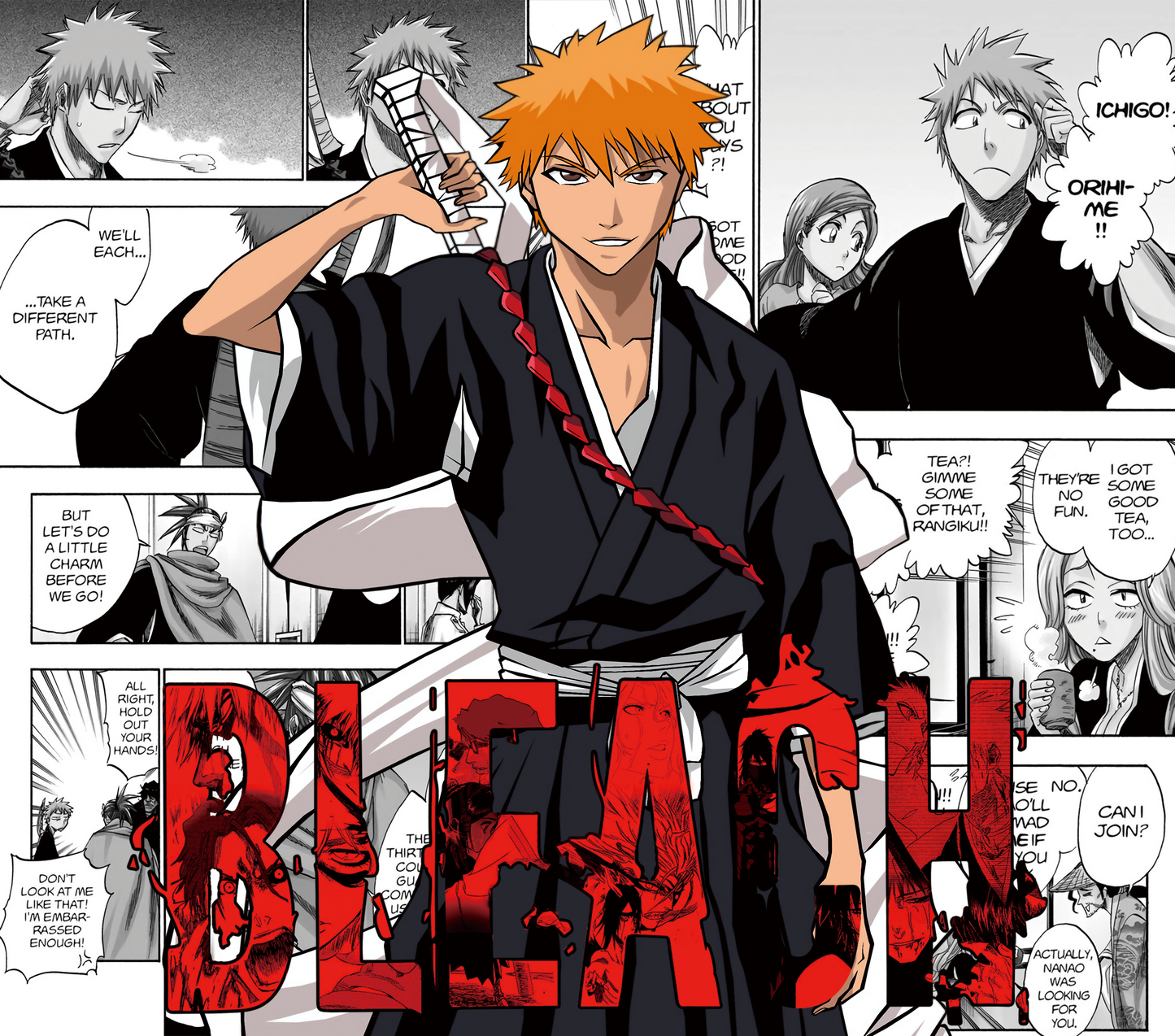 BLEACH Graphic T-Shirt artwork
