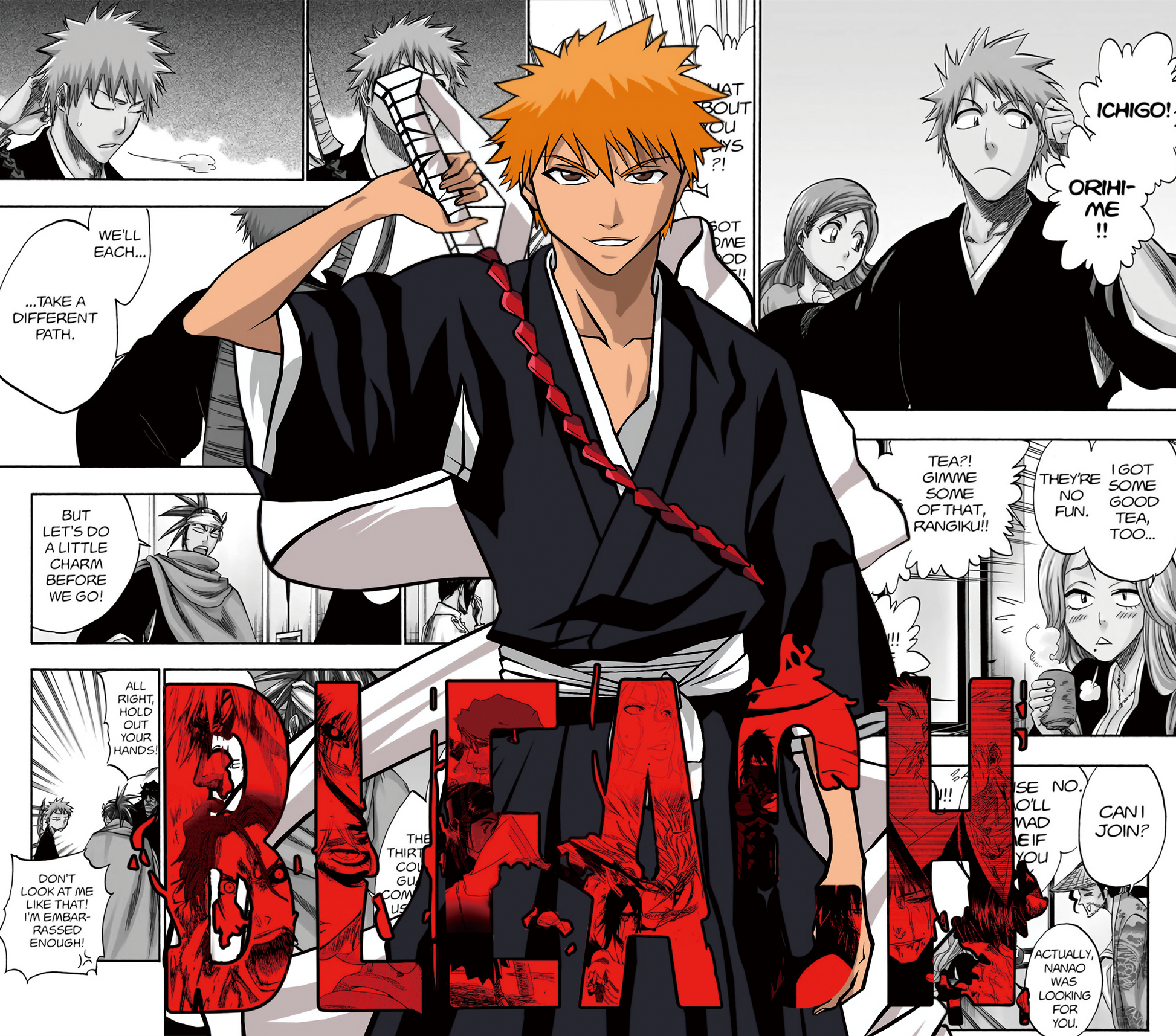 BLEACH Graphic T-Shirt artwork