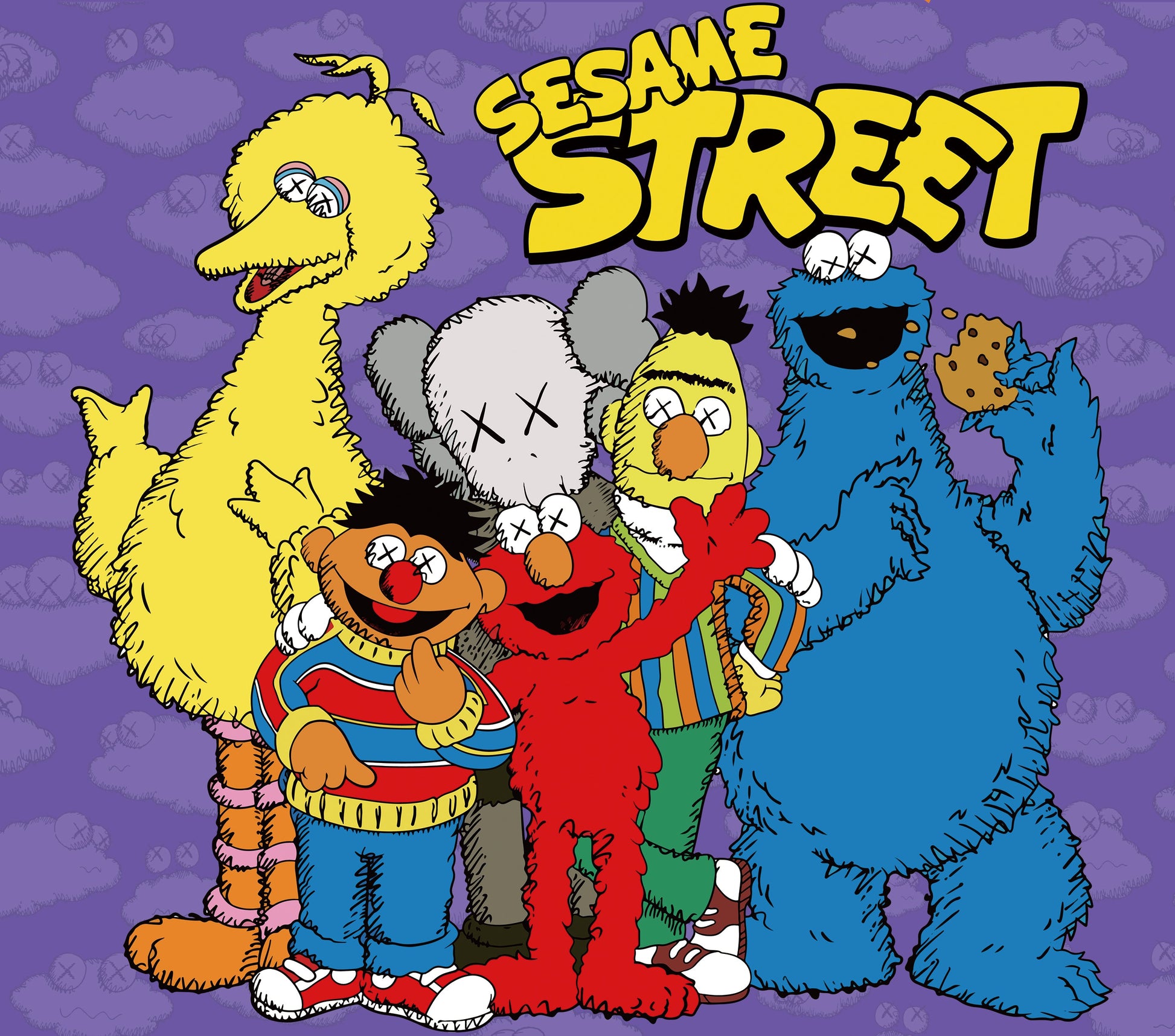 Sesame Street Graphic T-Shirt artwork