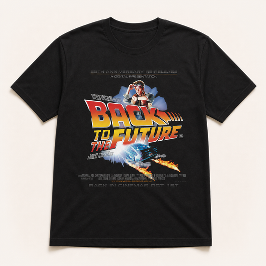 TS0391 optimized black graphic T-shirt product image