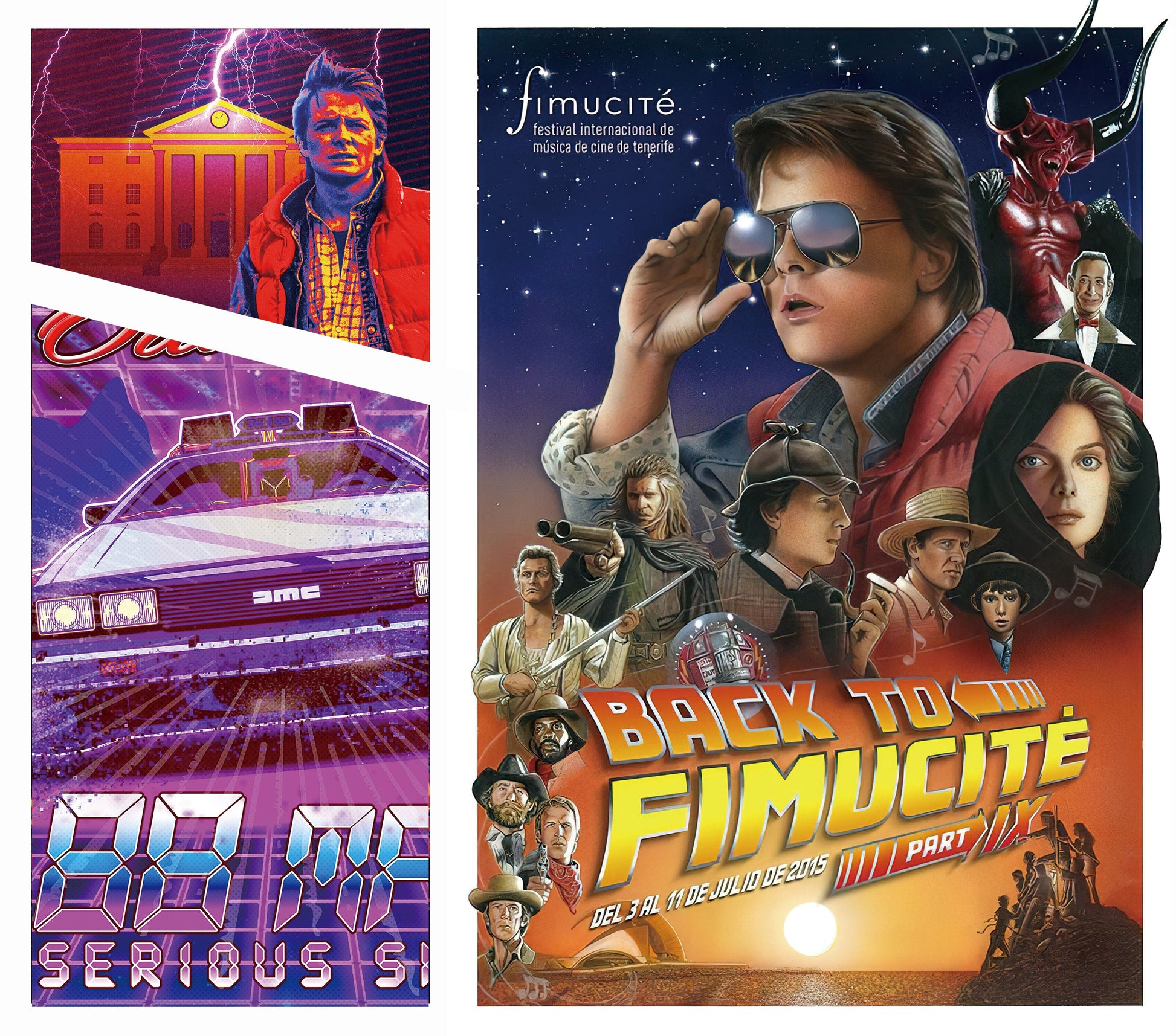 Back to the Future Graphic T-Shirt artwork