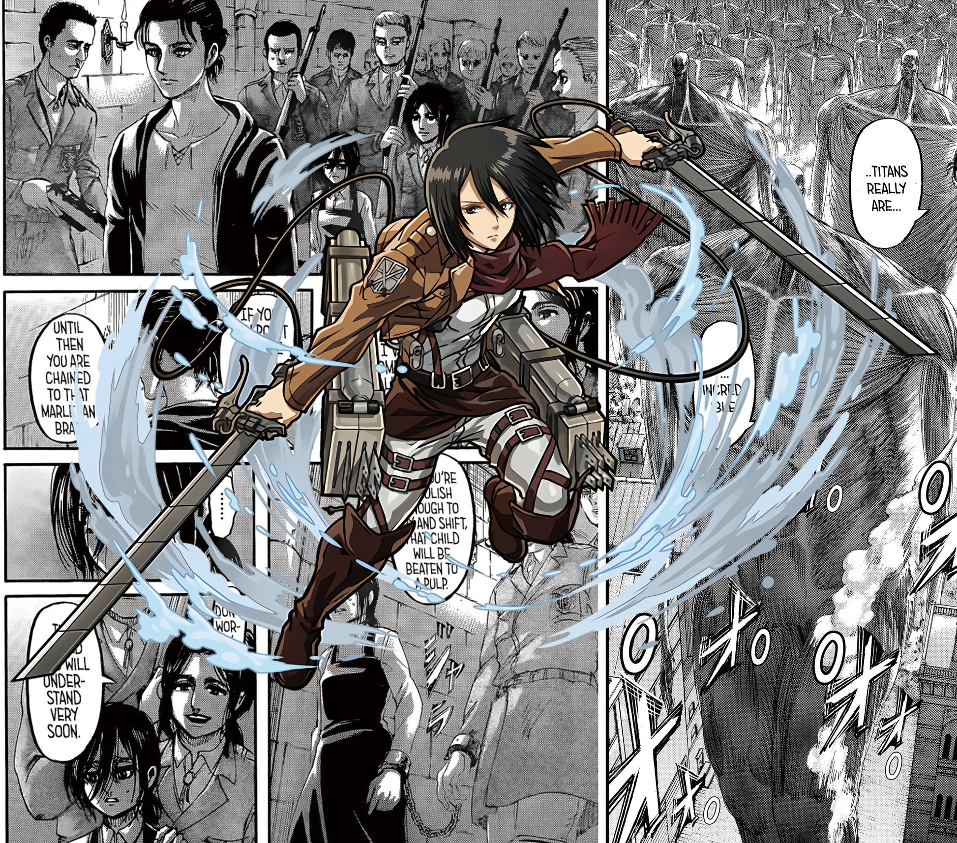 Attack on Titan Graphic T-Shirt artwork