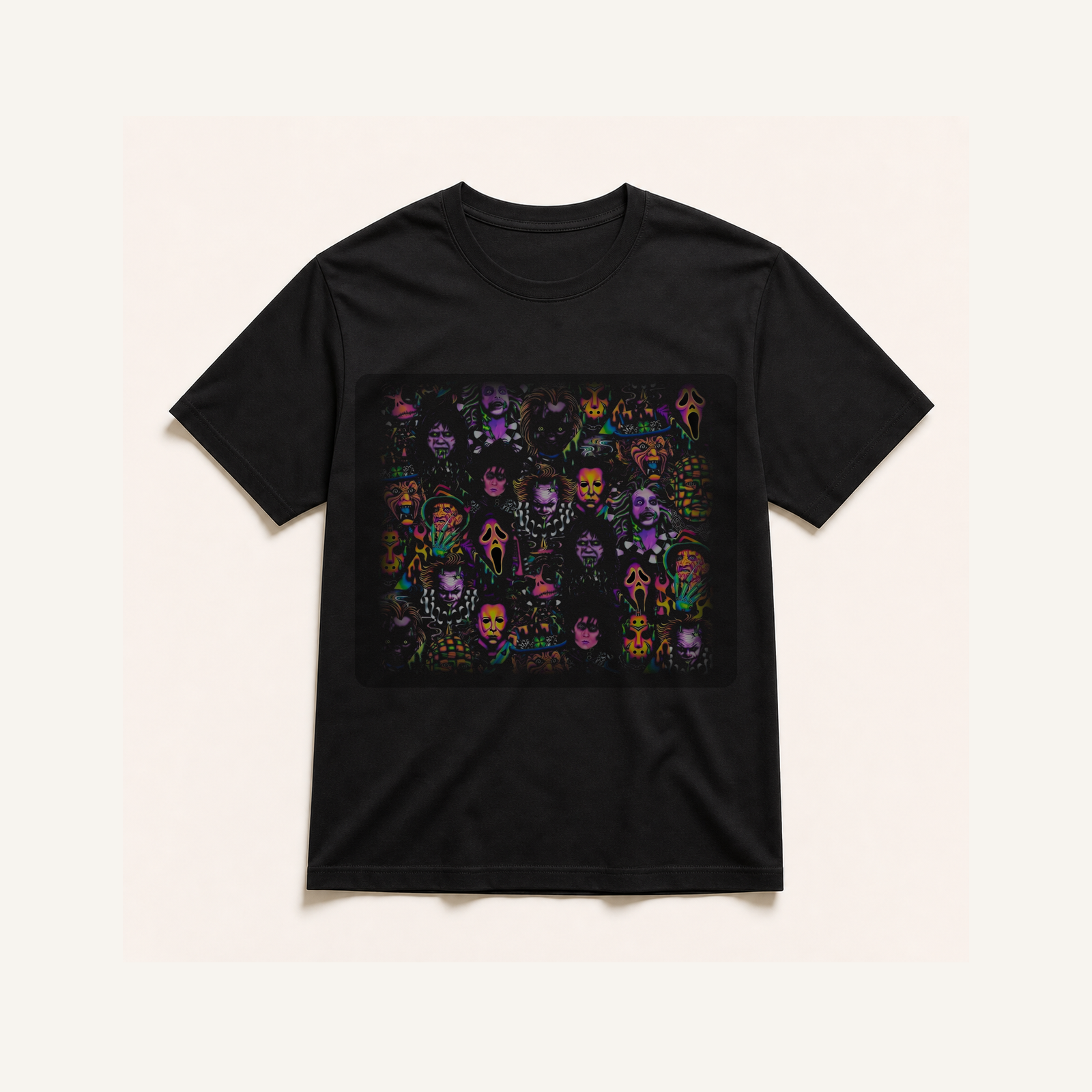 TS0437 black-blend shirt mockup